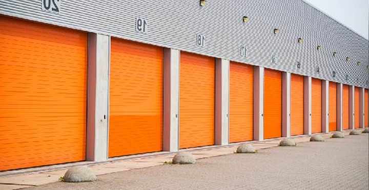 Industrial High-Speed PVC Roll-Up Door Waterproof Warp Knitted Coated PVC Tents Stretch Flame Retardant Industrial Fabric
