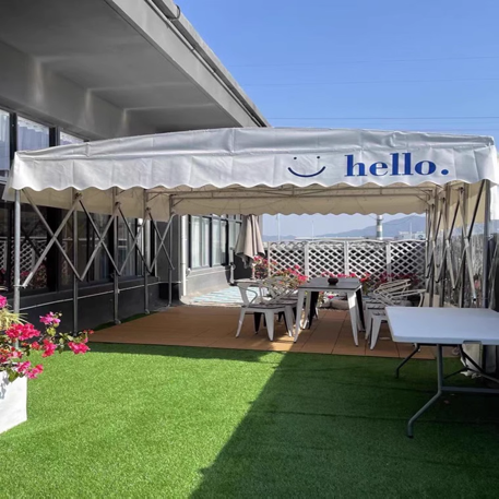 TL2555 PVC Coated Tarpaulin Sliding Awning Fabric PVC Coated Polyester Fabric Membrane Structure Roofing Building Curtain Walls