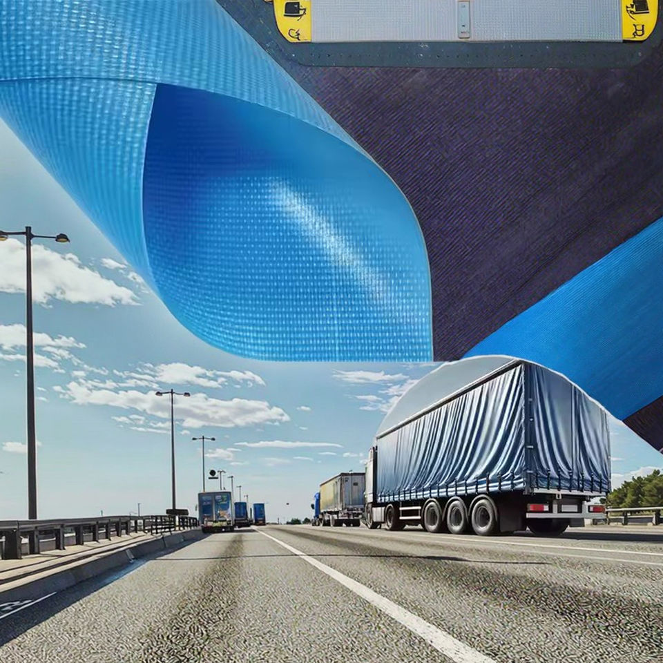 LG1836L Wholesale Huifeng Polyester Industrial Fabric PVC Coated Industrial Fabric Tarp Truck Cover Tarpaulin