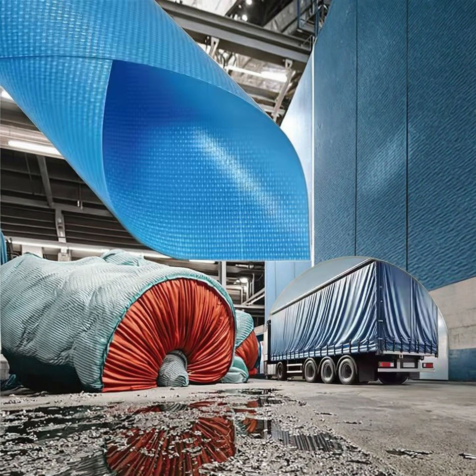 LG1836L Wholesale Huifeng PVC 1000D Heavy Duty PVC Tarpaulin Truck Cover Tarpaulin Fabric Truck Tarpaulin