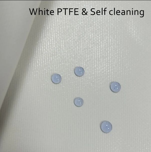 PTFE Coated Fiberglass Fabric 1150gsm TB6K Industrial Tensile Structure Membrane Building Roof Material Permanent Architecture