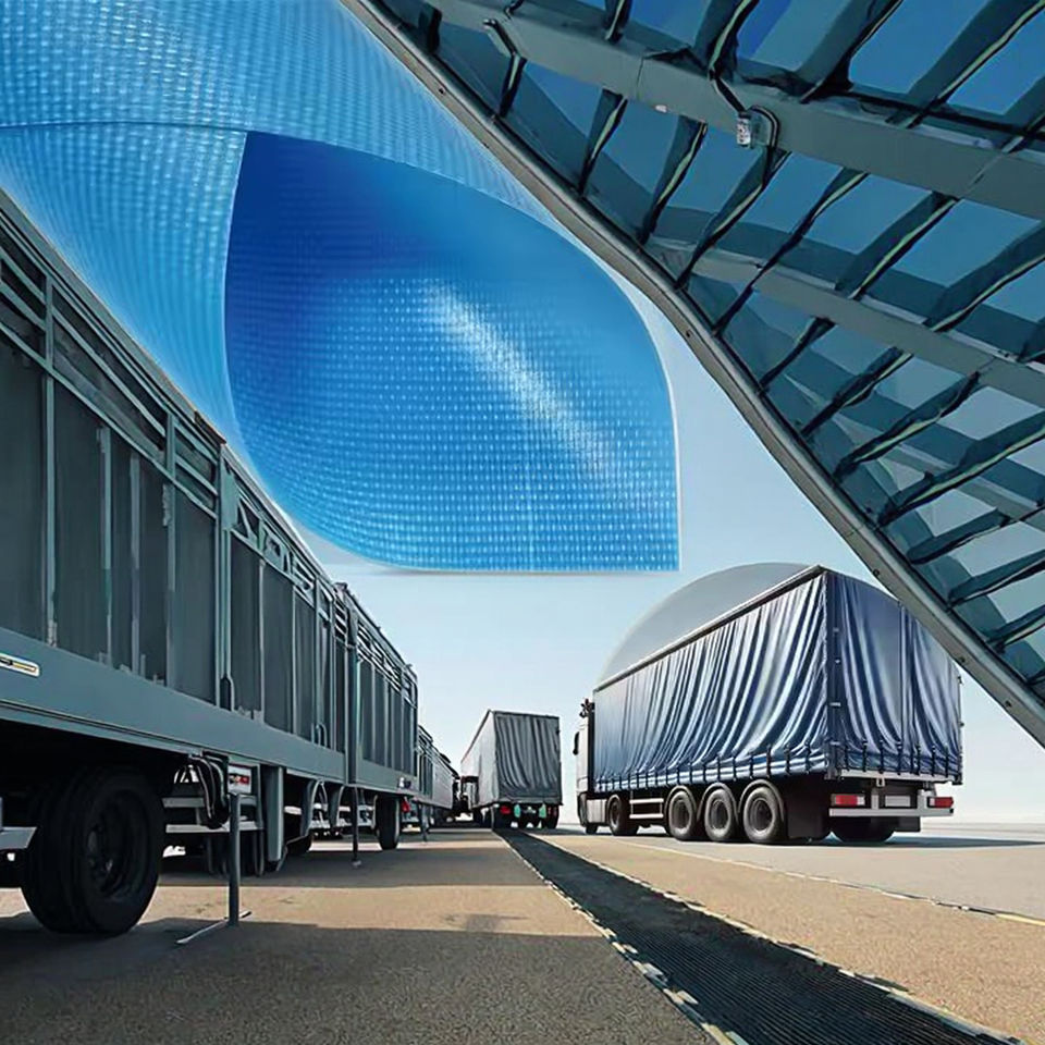 LG3590A Wholesale Huifeng Heavy Heavy Duty Waterproof Lona PVC Coated Fabric Tarpaulin Truck Cover Tarps