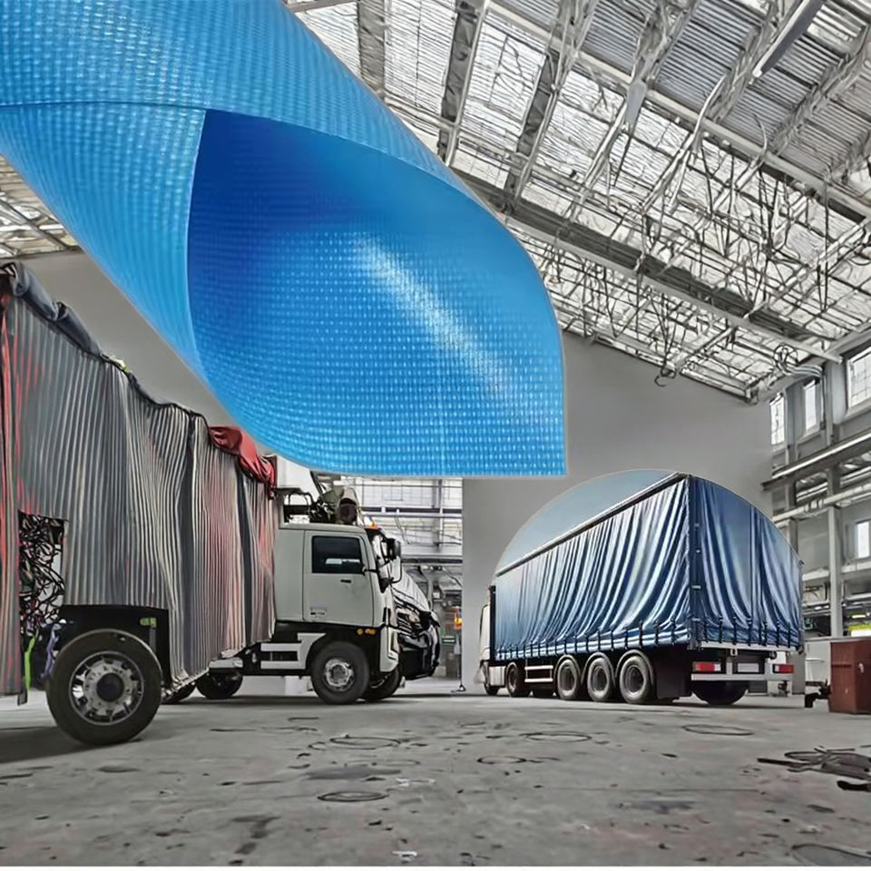 LG1836L Wholesale Huifeng PVC Tarpaulin Covers Waterproof Vinyl Tarp PVC Tarpaulin Truck Cover Weather Resistant