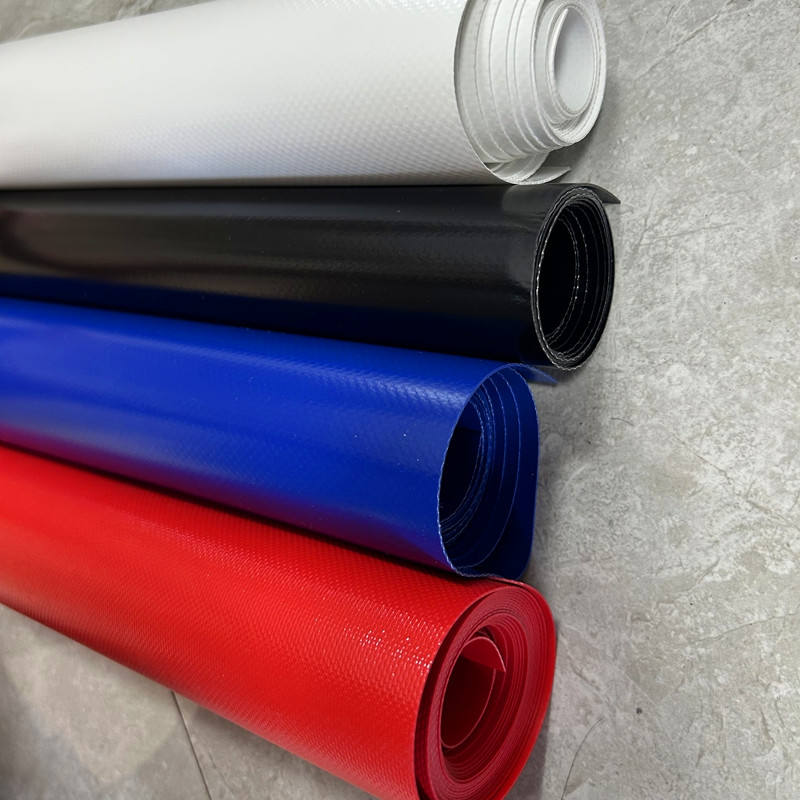 LG1842 PVC Coated Tarpaulin Truck Cover PVC Coated Polyester Fabric Side Curtain Tent Fabric