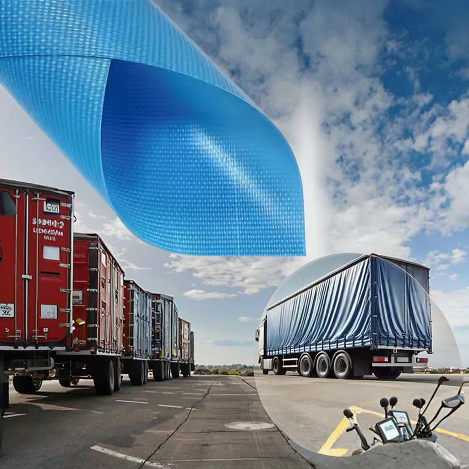 LG2050 Wholesale Huifeng PVC Tarpaulin Sheet Waterproof Truck Cargo Cover Tent Canopy Tarpaulin