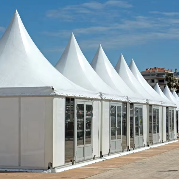 Fire Retardant PVC Coated Tent Fabric for Tensile Membrane Structures, Sunshades, and Architectural Awnings