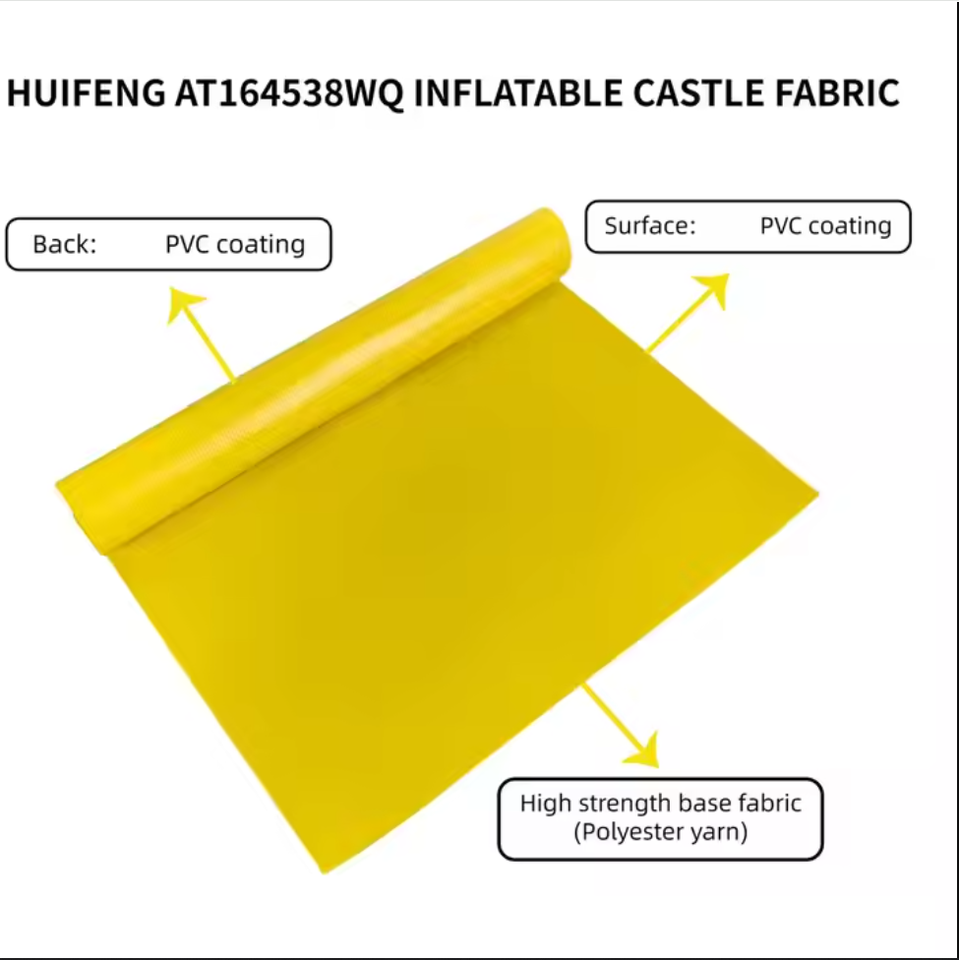 AT164538WQ Inflatable Castle Water Tank Fabric PVC-Coated Polyester Flame Retardant Waterproof Woven Technique Industrial Bag
