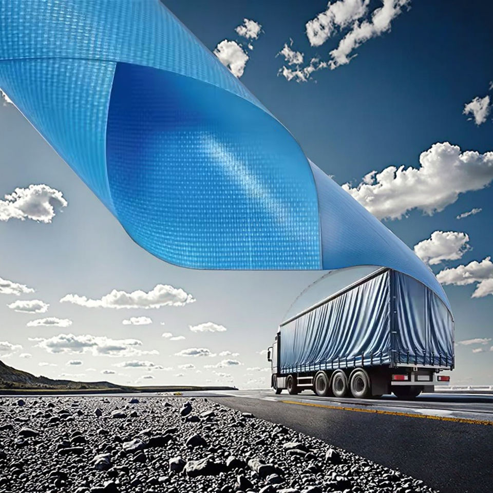 LG2865 Wholesale Huifeng High Quality Outdoor Waterproof Tarp  Industrial  Pvc Tarpaulin Roll for Truck Covers