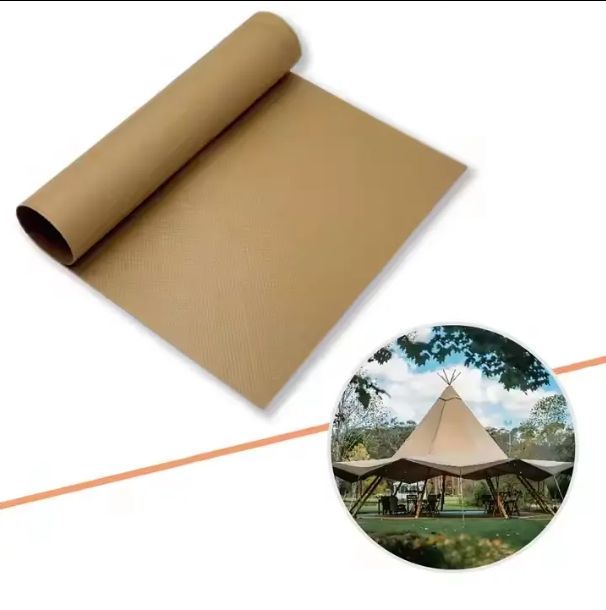 PVC Coated Fabric for Tensile Structures Fire-Resistant Water-Resistant Tent Awning Sunshade Building Roof Covers