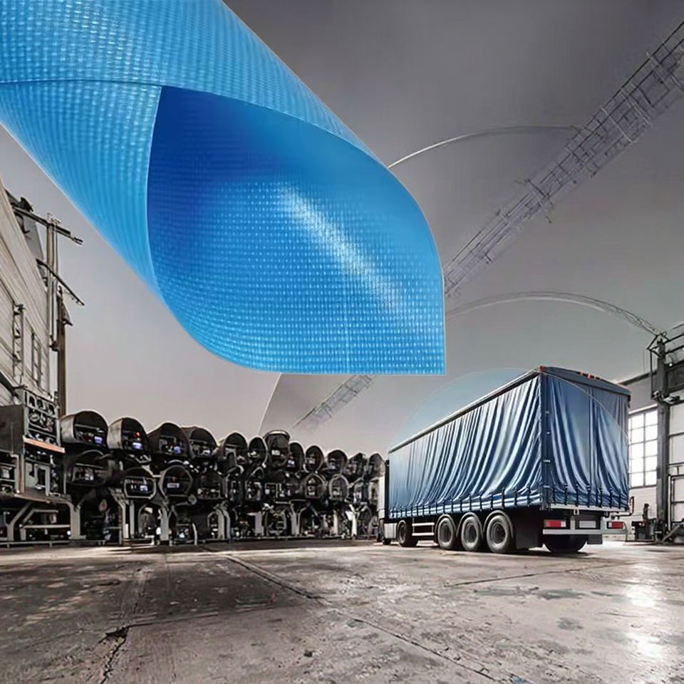 LG1836L Wholesale Huifeng Coated Heavy Duty Truck Cover Tarps Waterproof PVC Tarpaulin 510-650gsm Protective Cover