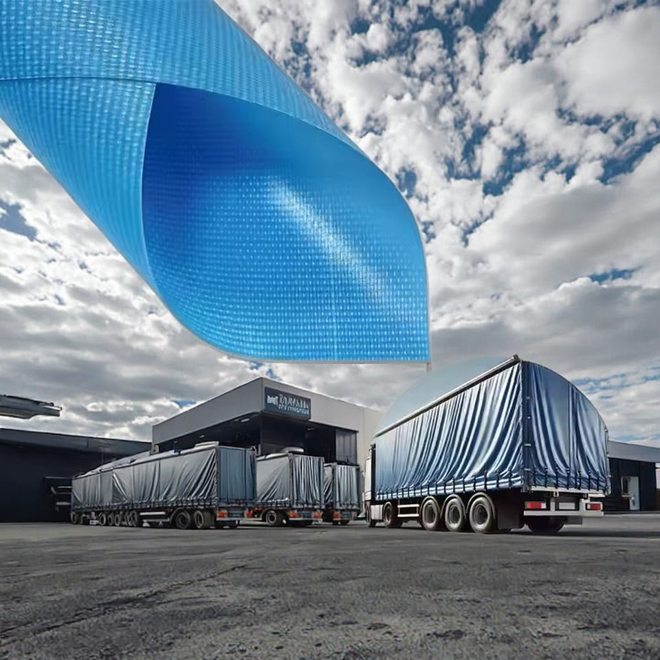 LG1836L Wholesale Huifeng Waterproof PVC Plastic Tarpaulin Vinyl Coated Fabric for Truck Trailers