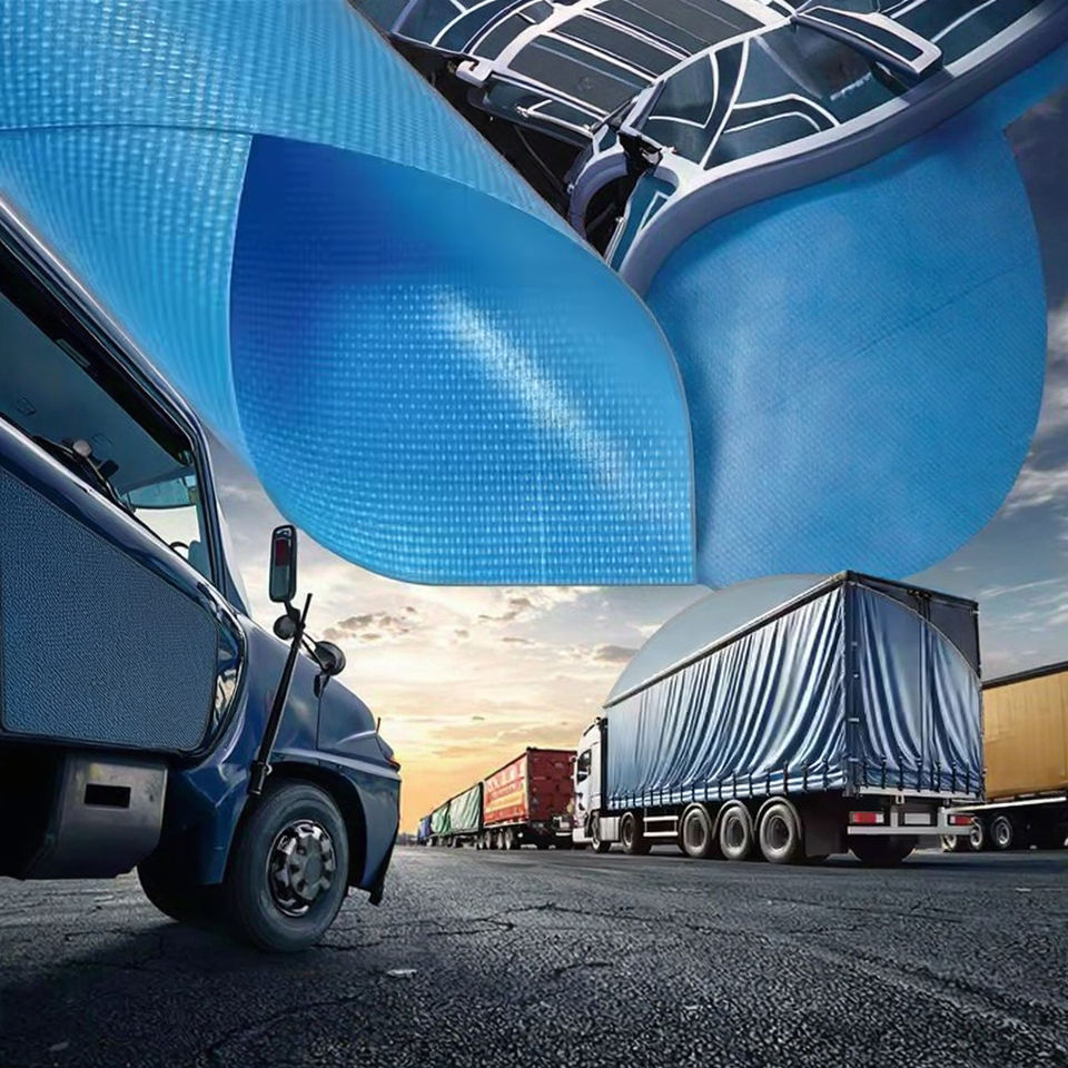 LG1836L Wholesale Huifeng Heavy Duty Tarpaulin Waterproof Tarpaulin Truck Cover Trailer Tarp PVC Fireproof for Truck Cover