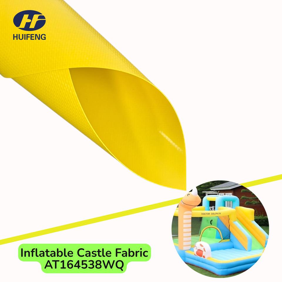 AT164538WQ Inflatable Castle Fabric PVC Coated Polyester Fabric Water Tank Fabric
