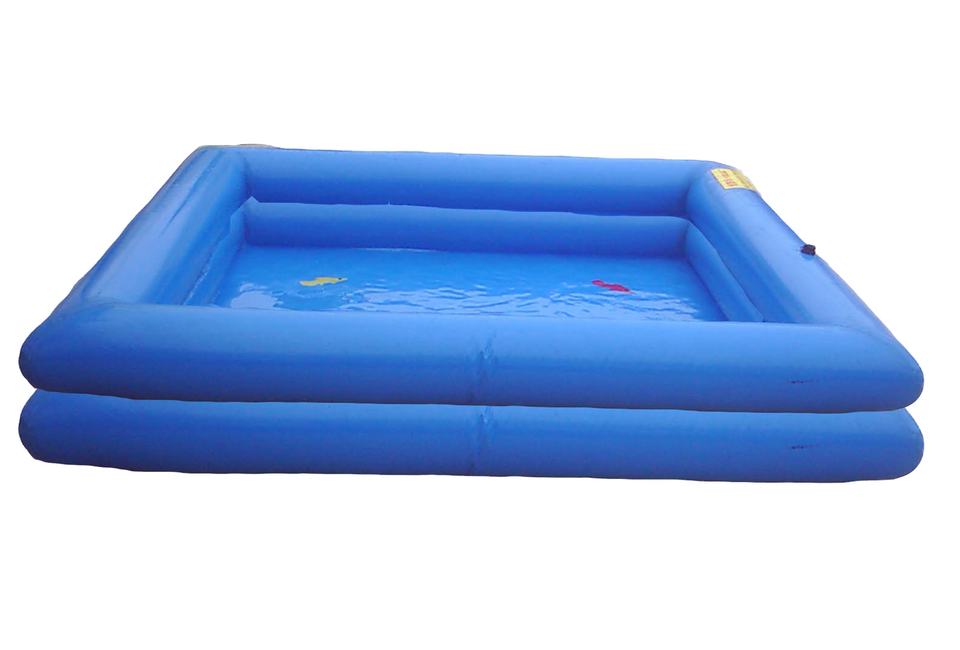 Durable Inflatable PVC Swimming Pool for Kids  Adults  Custom Size Backyard Water Play Pool with UV &amp; Leak Protection"