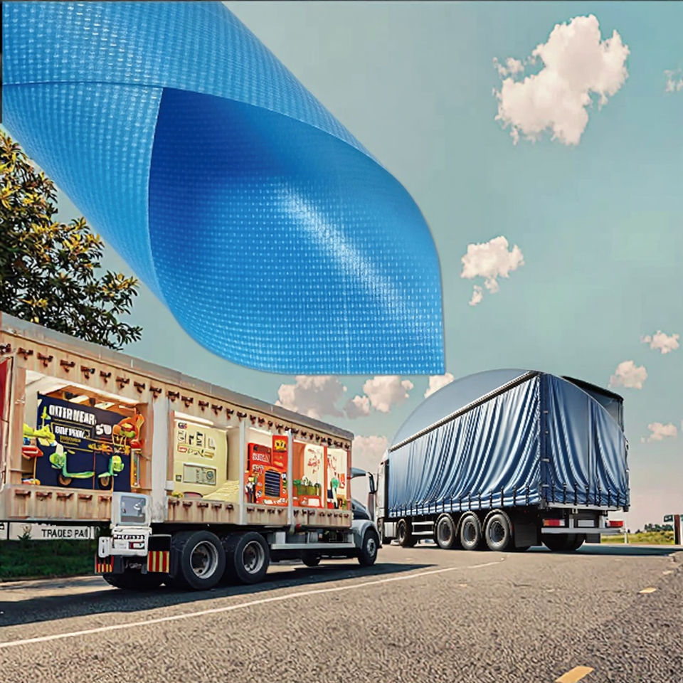 LG1836L Wholesale Huifeng Waterproof Tarps PVC Coated Tarpaulin Truck Covers
