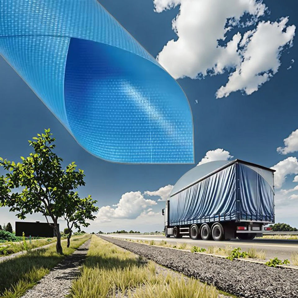 LG2050 Wholesale Huifeng Outdoor PVC Tarps Heavy Duty Waterproof Truck Cover Tarpaulin Roll