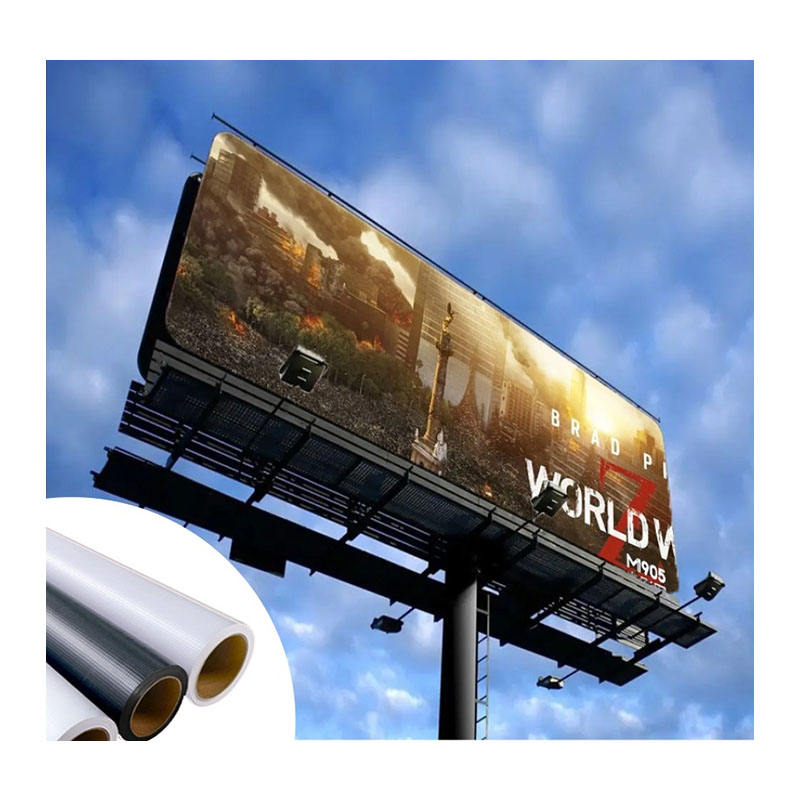 440g Good Quality Frontlit Balckback for Large Outdoor Advertisements