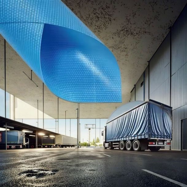 High Quality LG2568 Wholesale Huifeng Heavy Duty PVC Coat Tarpaulin Truck Cover Tarp Canvas Outdoor