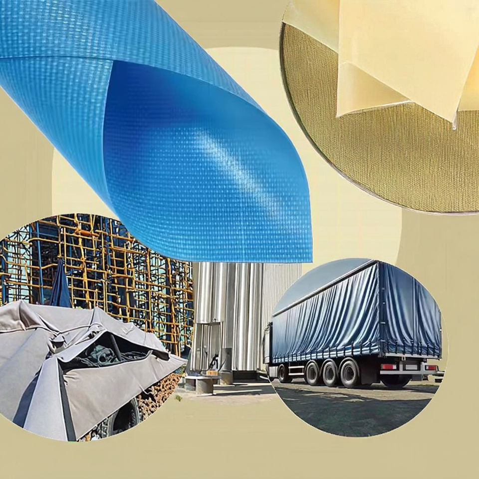 LG1836L Wholesale Huifeng PVC Tarpaulin Cover Anti-UV Waterproof Heavy Duty Truck Trailer Cover Custom Tarpaulins 950gsm