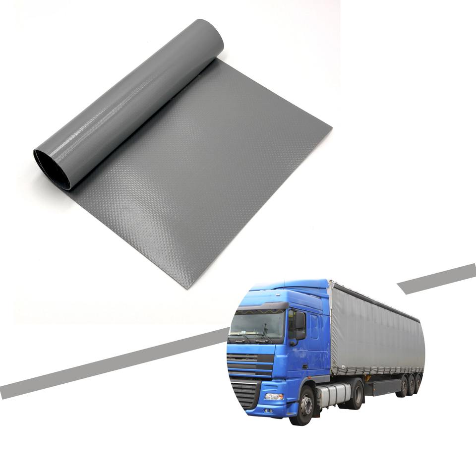 LG2050 Pvc Tarpaulin Waterproof Tarps Truck Tarpaulin for Trailers With Coated Pattern Easy Install High Tear Strength