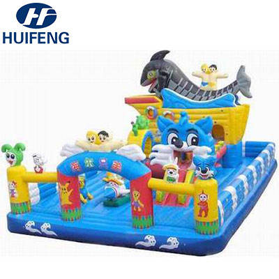 AT269070WH Industrial Warped Knitted Polyester Inflatable Water Flame Retardant PVC UV Resistant Windproof Water Resistant