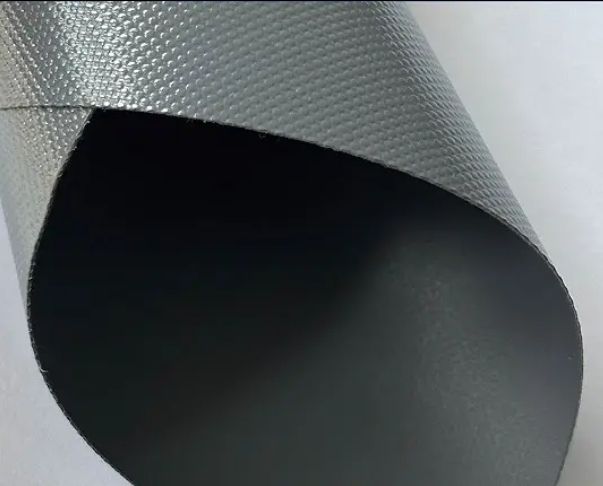 TL1550KB Waterproof PVC Coated Tarpaulin Retractable Awning Fabric for Pergolas, Events & Industrial Applications