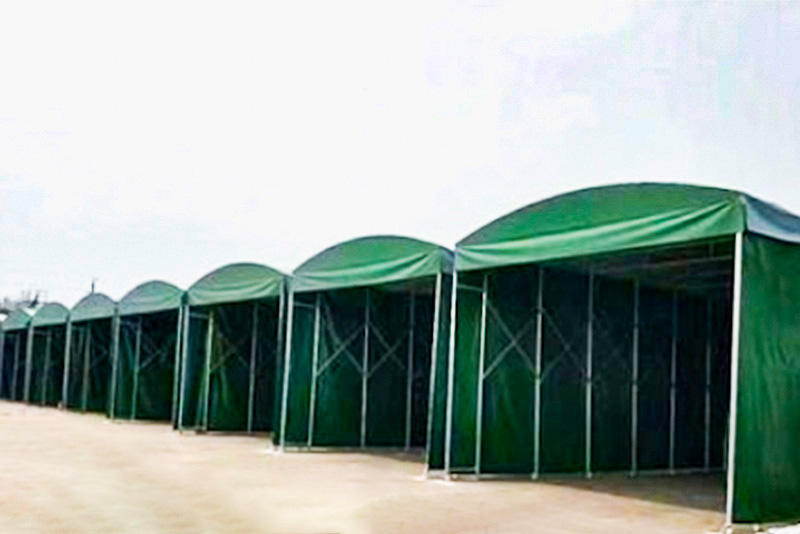 TL1550KB PVC Coated Tarpaulin Fabric Waterproof Retractable Pergola Sliding Awning for Cars Warp Knitted Industrial Fabric