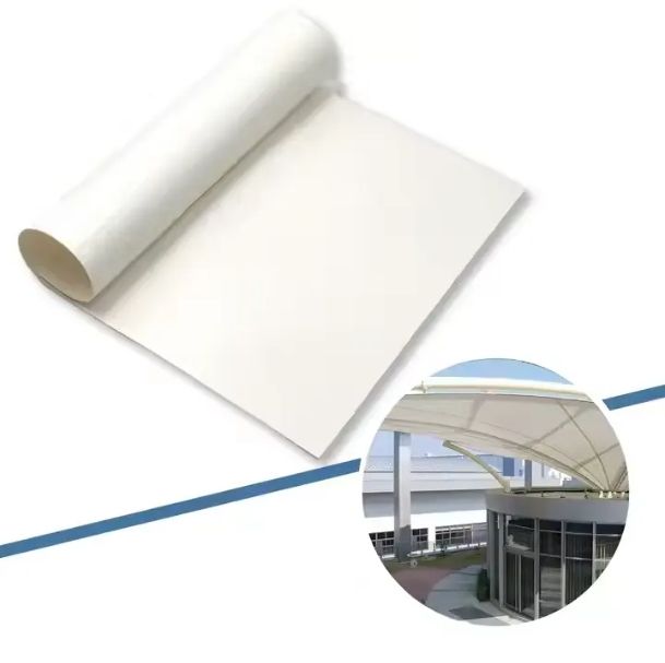 Custom PVC Coated Woven Tent Fabric Waterproof and UV-Safe for Industrial Use