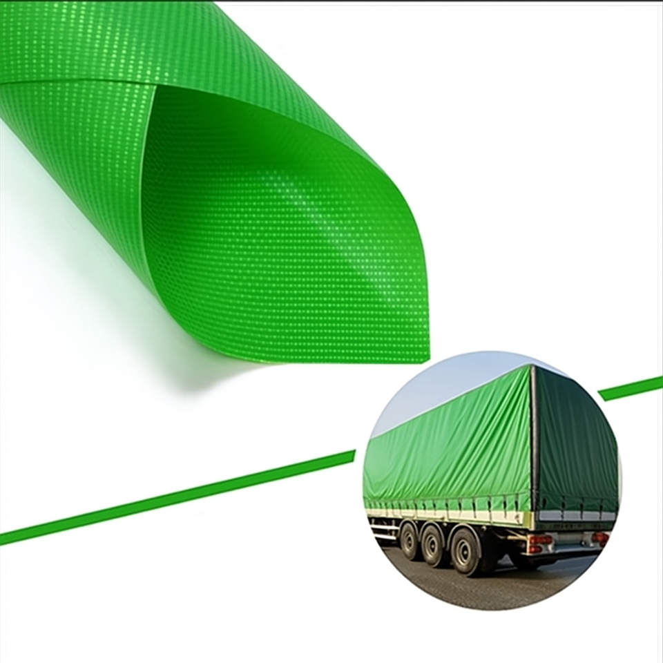 LG1842 Truck Side PVC Tarpaulin Industrial Grade, Waterproof, UV Resistant, Flame Retardant