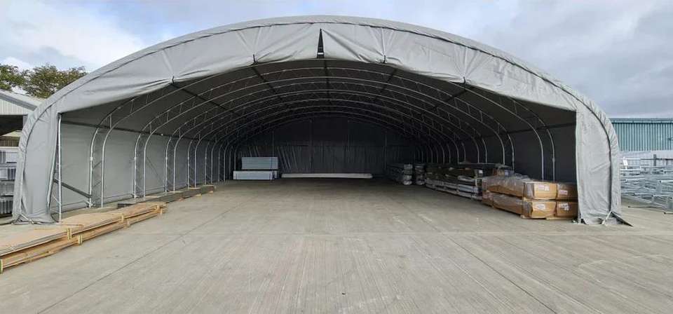 TL2050B PVC Coated Tarpaulin Sliding Awning Fabric Industrial Waterproof Retractable Pergola Water Resistant Polyester Fabric