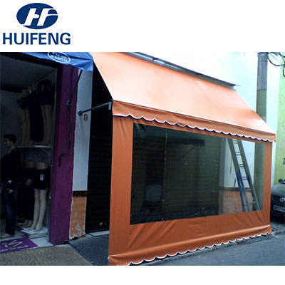 Outdoor Retractable Awning Knife Coating PVC Materials with Good Quality