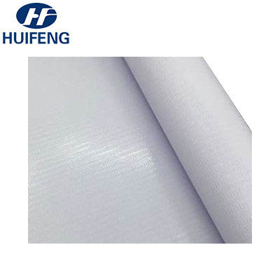 Glossy 500*500D 12*12 printable PVC frontlit flex banner for advertising materials