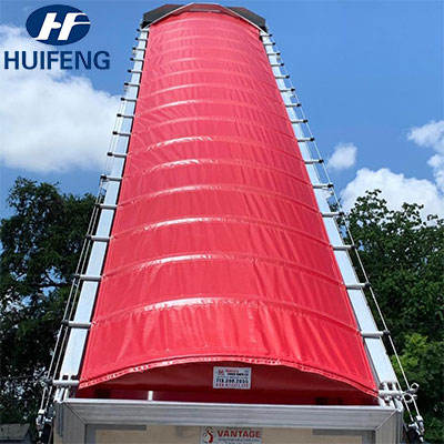 650gsm Custom Unti-Cold Tarpaulin for Transport Factory Direct Supply PVC Knife Coating Fabric