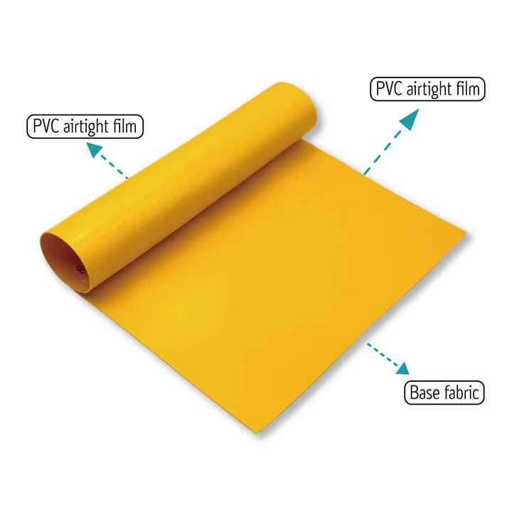 Industrial Fabric Durable Flame Retardant PVC Coated Material for Inflatable Castles Bouncy Houses Play Structures