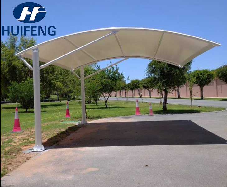 Eco-Friendly Fire-Resistant PVC Laminated Ripstop Fabric for Tensile Structures, Membrane Roofs, Sunshades &amp; Tents