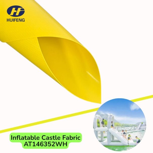 High-duty Inflatable Castle Fabric PVC Coated Polyester Fabric Inflatable Water Park Material Toy Material Pool Tarpaulin