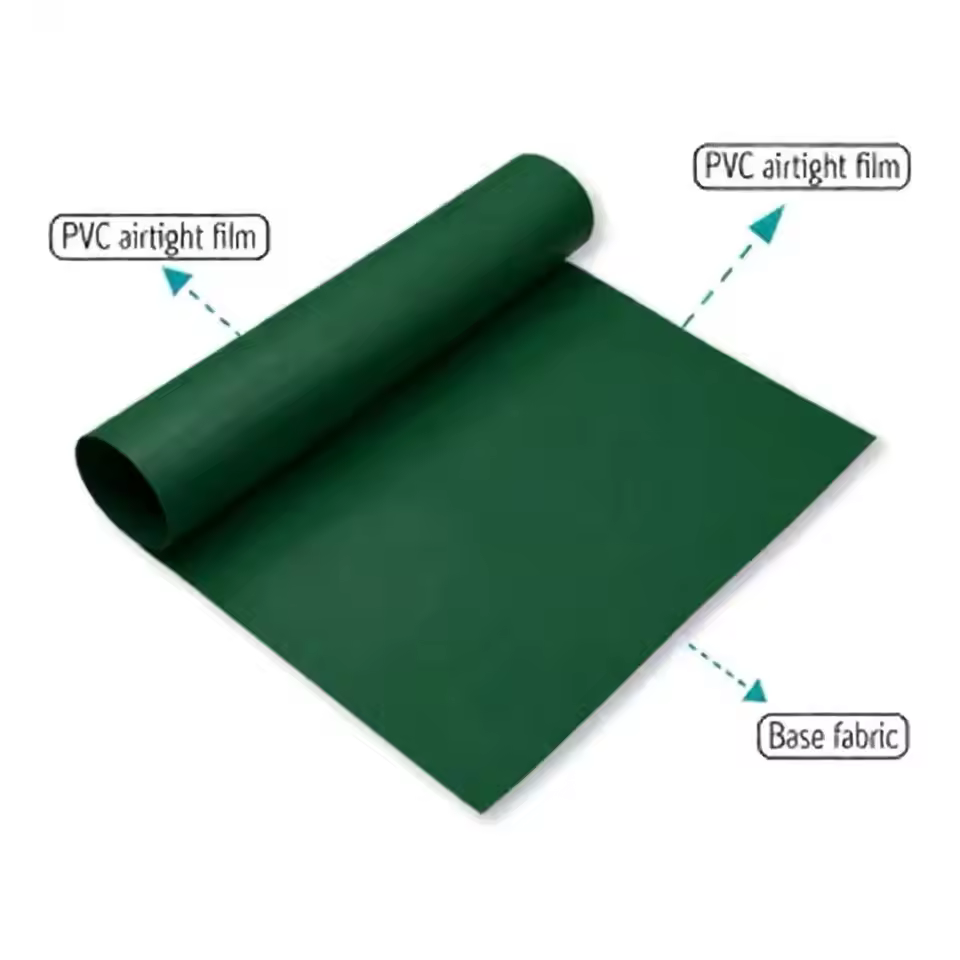 LG2568 680g PVC Tarpaulin Heavy-Duty Waterproof UV Resistant Flame Retardant Blackout for Car