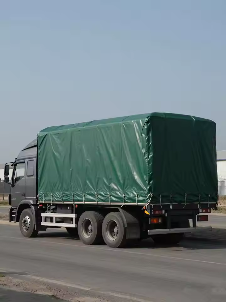LG2568 680g PVC Tarpaulin Heavy-Duty Waterproof UV Resistant Flame Retardant Blackout for Car
