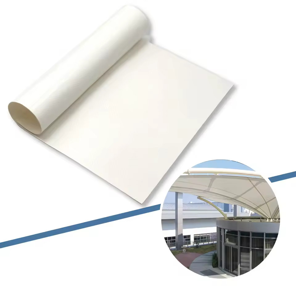 TN2565AL 650g Fireproof PVC Coated Fabric for Tarpaulin PVC Fabric Roofs Sunshades & Tents