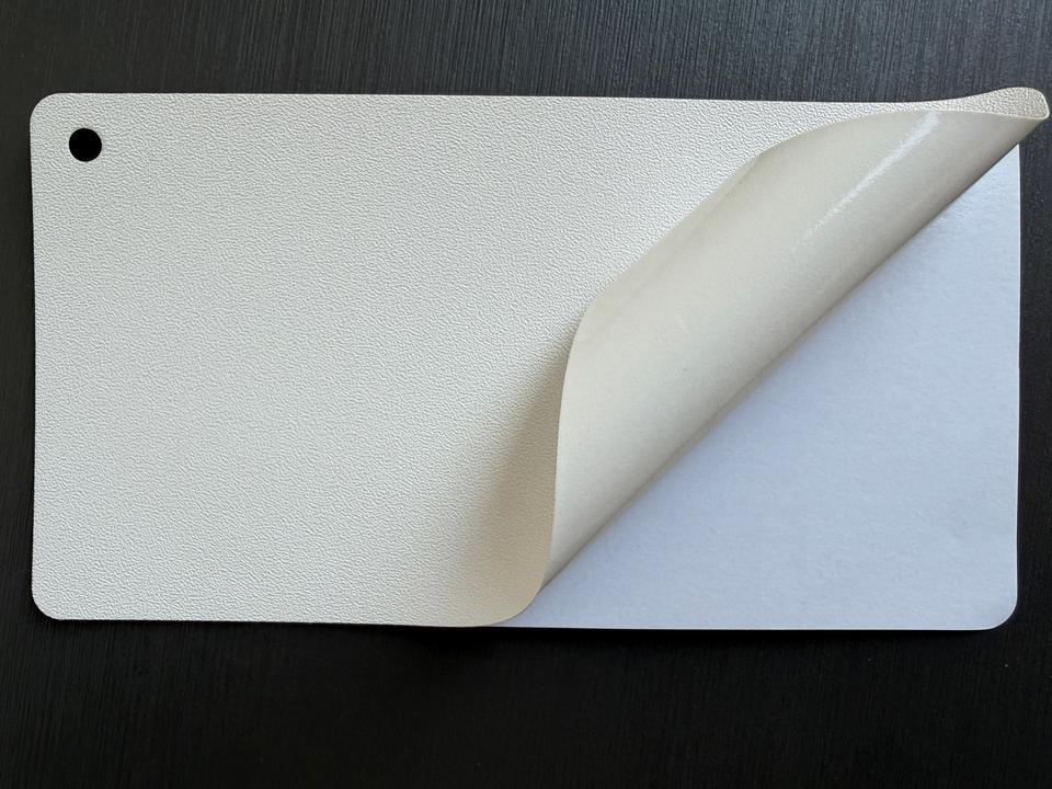 WP9502 260mic/120g Double PE Coated Hi Tack Glue Litchi-patterned Wallpaper