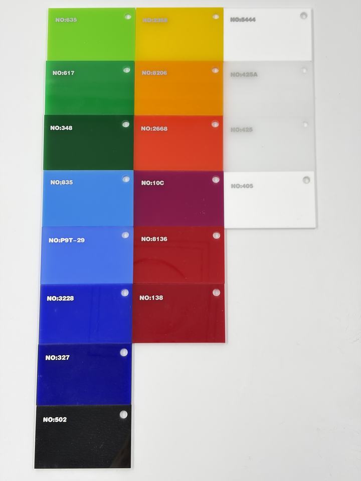 Colored Acrylic Sheets