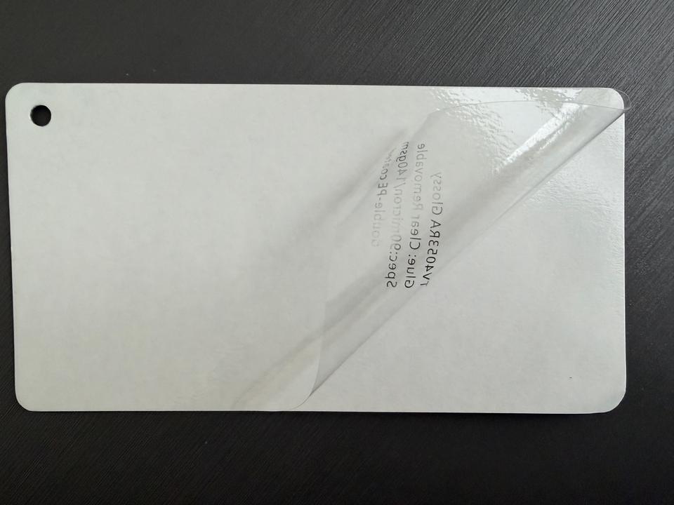TV4035RA Glossy 90mic/140g Double PE Coated Liner UV Flatbed Safe Printable PVC Car Wrap Film for Digital Printing