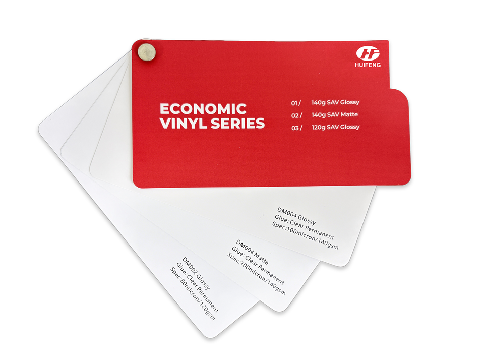 DM004 100mic/140g Car Sticker Clear Permanent Adhesive