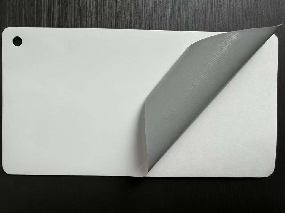 N3500GRDA Glossy 80mic 140g Gray Removable Glue With Air Bubble Free Double PE Coated Release Paper