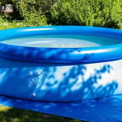 WL269070W Custom Semi Coated Heavy Duty Waterproof Anti-UV Tear Proof Swimming Pool PVC Vinyl Fabric for Above Ground Pools