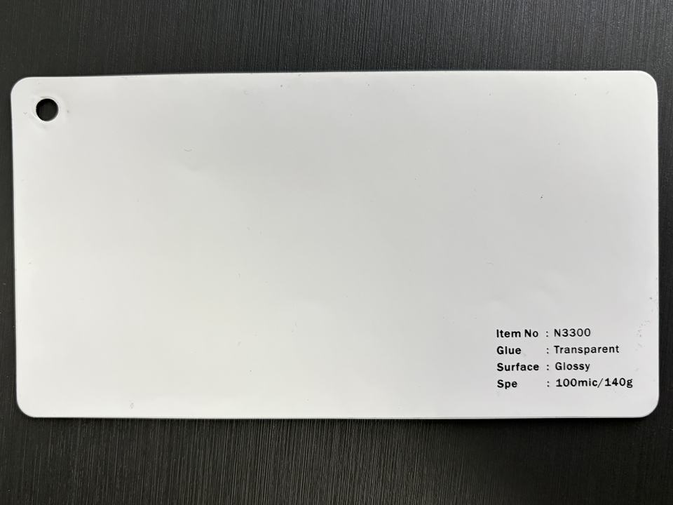 N3300 100mic/140g Self-Adhesive High-tack Glue Premium PVC Film