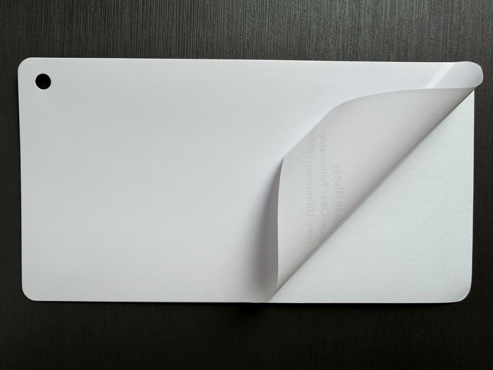 FV1003R 100mic/140g Clear Removable Glue Residue Free Adhesive for Temporary & Reusable Bonding