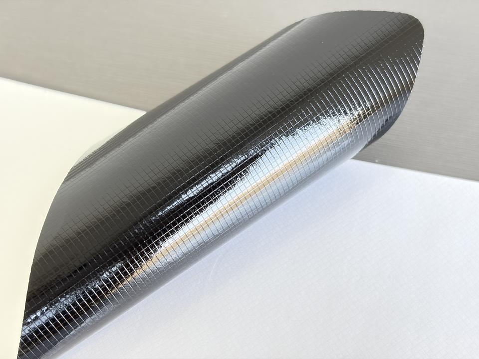 FV1003BD 100&mu;m/140g Self-Adhesive Bubble-Free Vinyl Sticker - Black High Gloss Easy