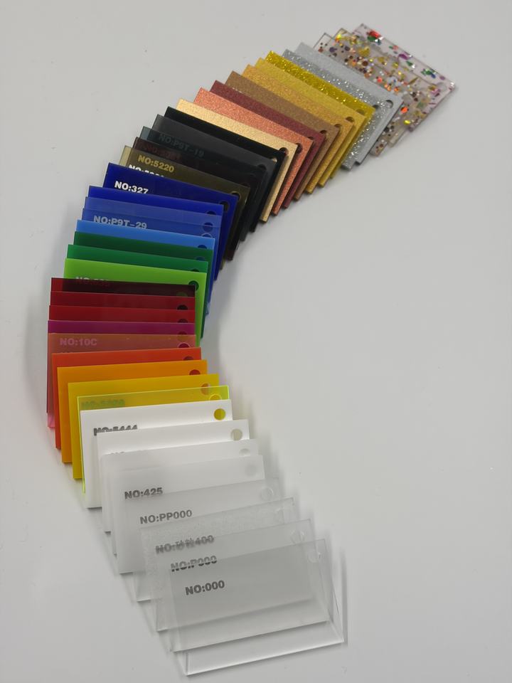 Shining Colored Acrylic Sheets