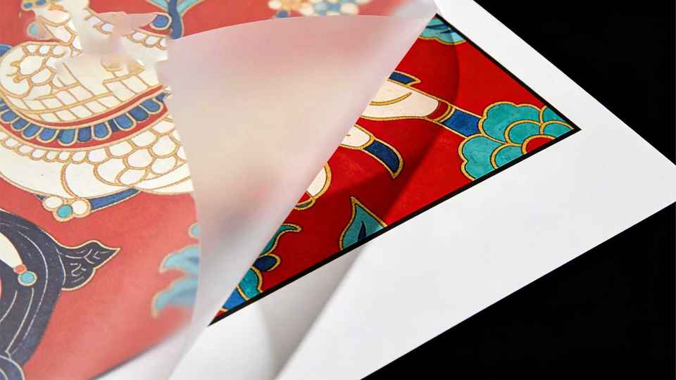 HF-NU3100 Polymeric 80 Micron 140G Cold Lamination Film Printable PVC Sticker Glossy Matte for Advertising Display